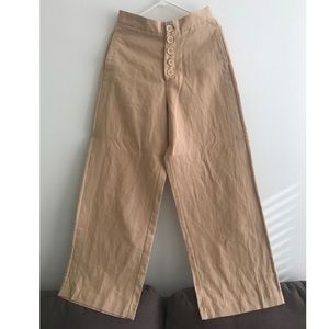 Zara high waist wide leg pants